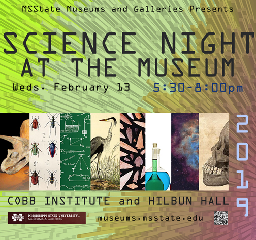Science Night at the Museum 2019 is organized by the MSU Museums and Galleries Committee.