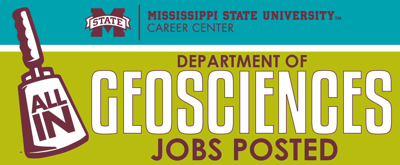 Geosciences Jobs Banner Graphic