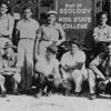 Department of Geology field trip, circa 1936. University Archives Digital Collection.