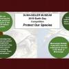 Protect Our Species Competition banner